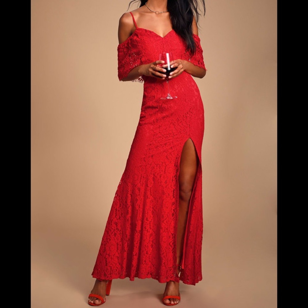Lulu’s Red Formal Dress